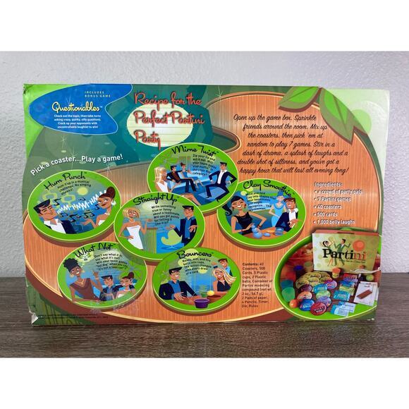 Partini Special Edition Party Game for‎ Adults 4+ Players 653569336334 - Picture 6 of 14